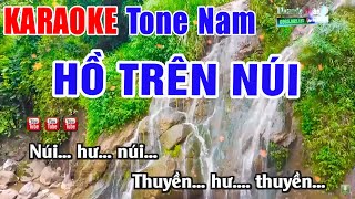 Hồ Trên Núi Karaoke Tone Nam Hay Nhất | Nhạc Sống Thanh Ngân