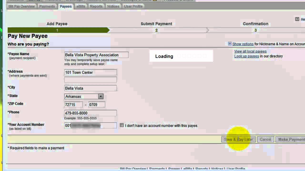 Bill Pay online with Wells Fargo - YouTube.