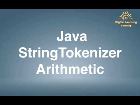 24 Java StringTokenizer Arithmetic | Online Training Download app from below link