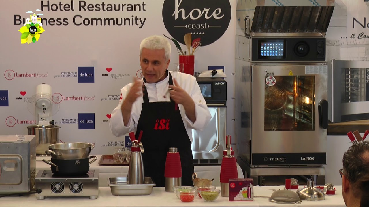 HoReCoast 2019 - Food Lab “Il sifone” a cura dello chef Danilo Angè