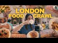 London Food Tour Vlog 🇬🇧 | Food Crawl Through the Best Local Eats, Markets & Cafés | Euro Summer Ep1