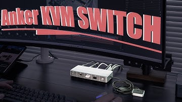 Anker KVM Switch Review: Seamlessly Switch Dual-4K Monitors and Inputs For 2 PC/Laptops!