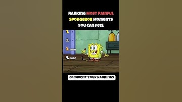 Ranking Most PAINFUL SpongeBob moments you can feel