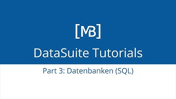 SPS an Datenbank anbinden in 5 Minuten - DataSuite 3 HowTo