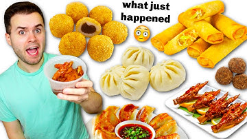 Trying DIM SUM For The First Time! - Chinese Food Mukbang