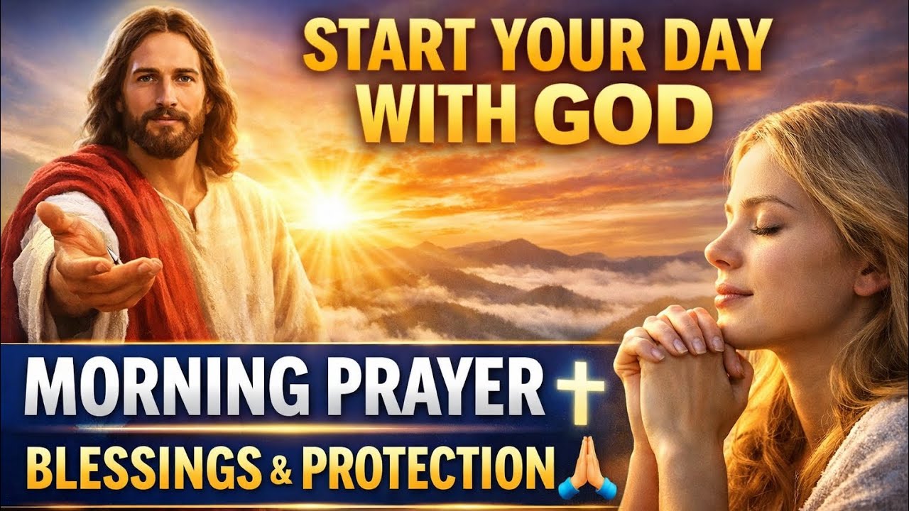 Morning Prayer to Start Your Day With God | Powerful Daily Prayer For Protection and Blessings