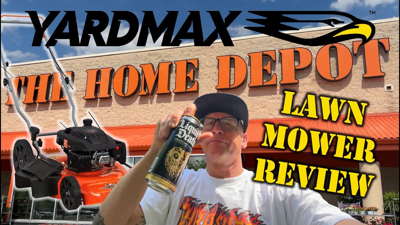 Yardmax Lawn Mower Unbox and Review
