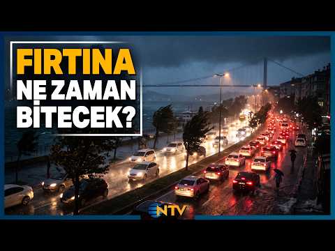 Sağanak Yağış Dinecek Mi? NTV Meteoroloji Editörü Açıkladı | NTV
