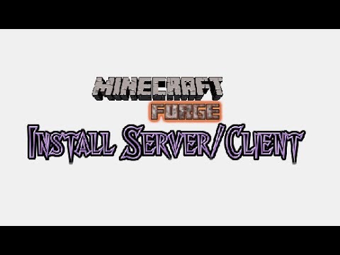 How To Make a Minecraft Forge Server 1.7.x - YouTube