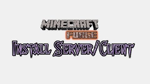 How To Make a Minecraft Forge Server 1.7.x