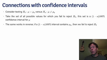 Lecture 9 Part 4 of 4 Hypothesis Testing