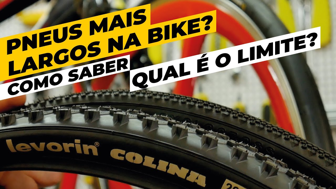 Como saber quais larguras de pneus posso colocar nos aros da minha bike? Pedaleria