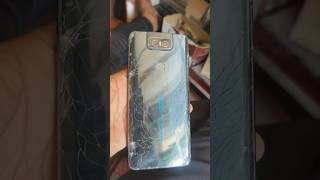 Asus 6Z combo display and backpannl Damage #smartphone #techtech #phonetech