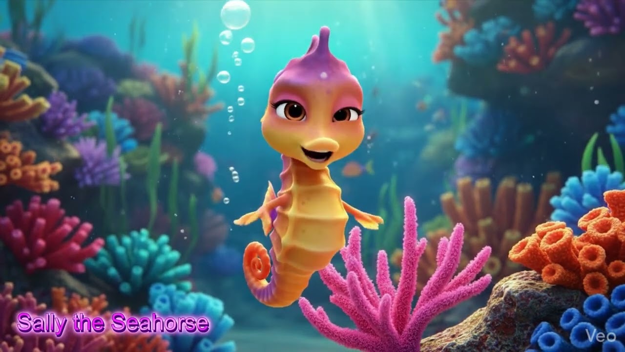 Gemma meets Pearl's Underwater Friends