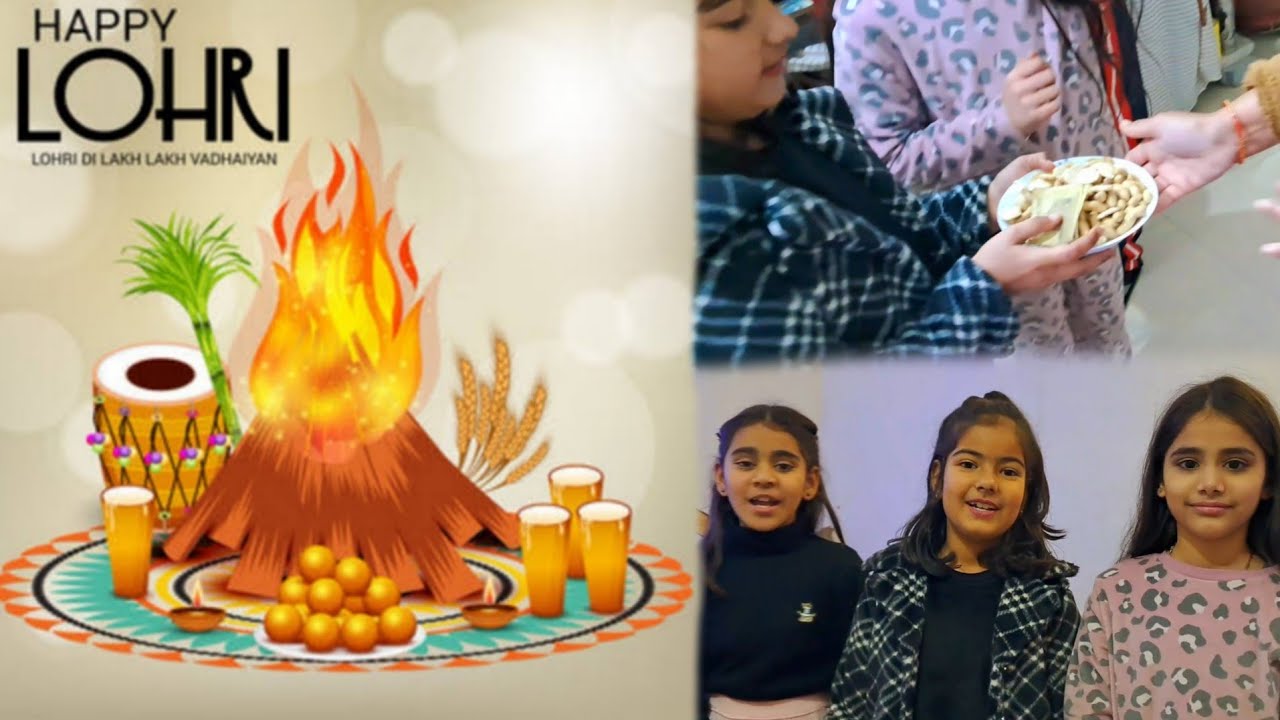Lohri mangne ayi shoti shoti Ladkiyaan😄| Lohri par bna saag Punjabi dish😋😍| The Priya Vlogs