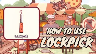 Chapter 5 - How to use the LOCKPICK - Good Pizza Great Pizza screenshot 5
