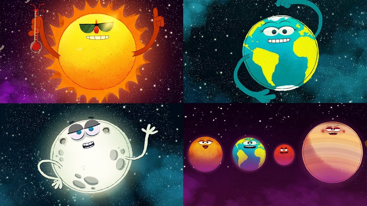 Storybots Outer Space Planets Sun Moon Earth And Stars