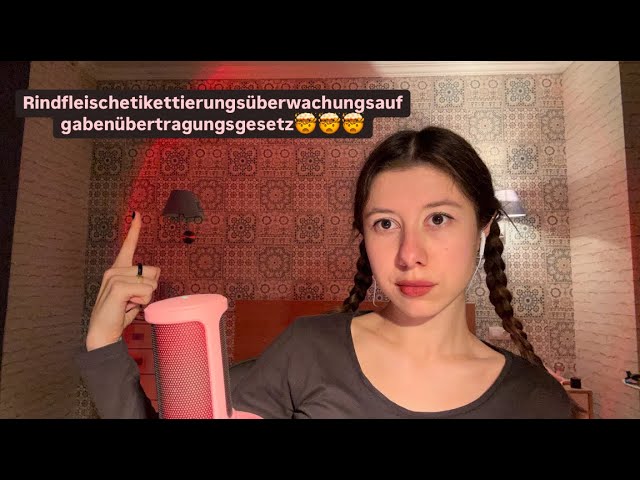 ASMR: VERY Long German Words🤯