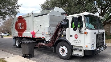 City of San Antonio: Brand New Autocar ACX Heil DuraPack Python Garbage Truck