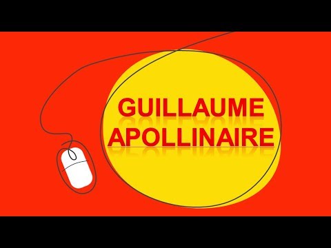 Wideo: Guillaume Apollinaire: Biografia, Kreatywność, Kariera, życie Osobiste