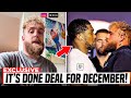 "It's Done Deal!" Jake Paul vs Anthony Joshua is OFFICIALLY DONE for Dec 19!