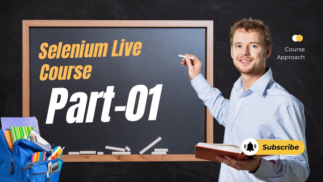 Selenium Training For Beginners (2025) Part - 1 Learn Step-By-Step Like ...