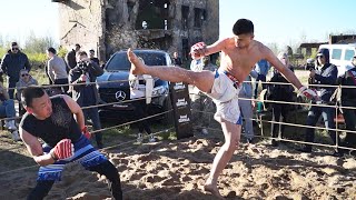 ДВОРНИК против Бойца Без Правил !!! Крутой Бой !!!