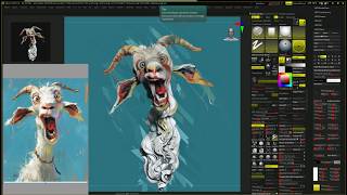 Pinterest 2D Art to 3D ZBrush Sculpt #26 23