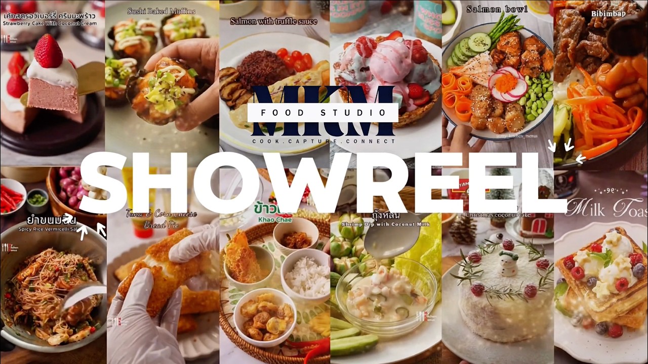 MKM Food Studio Showreel — Food Video Production That Captivates