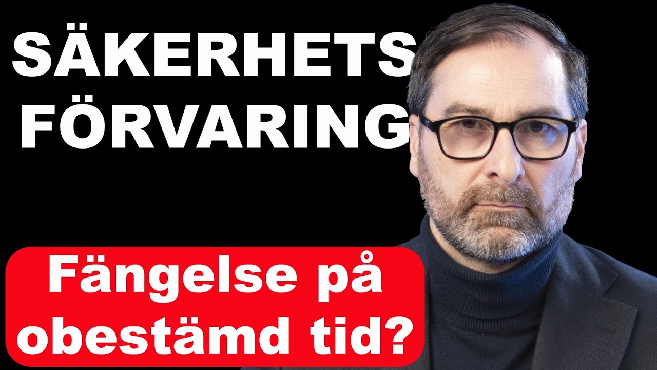 SÄKERHETSFÖRVARING - Ett nytt fängelsestraff på obestämd tid