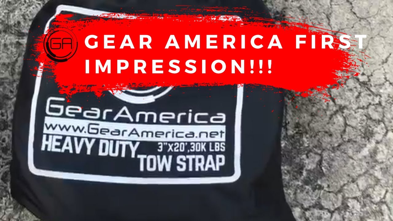 Tow Strap comparison Warn vs GearAmerica 