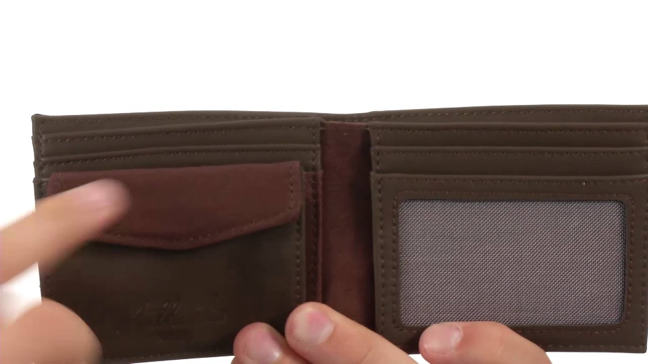 vans leather wallet