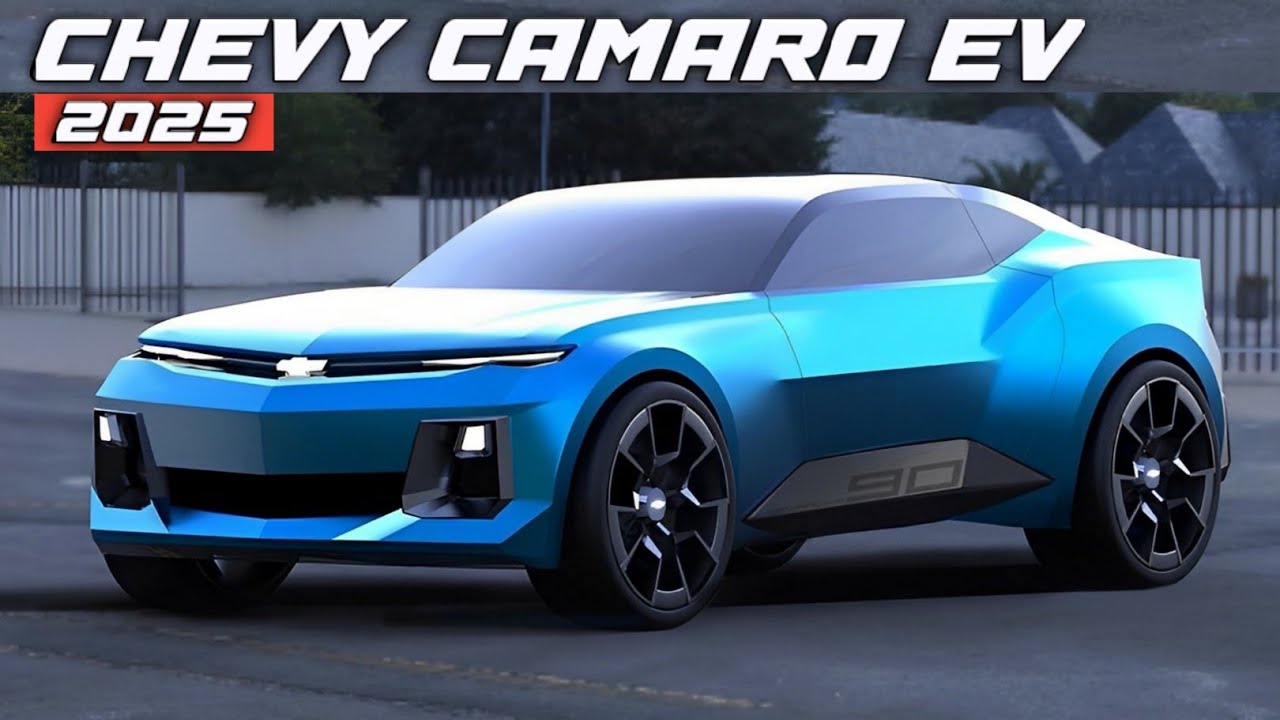 2025 Chevrolet Camaro EV: Fully Electric Muscle Car Concept - YouTube