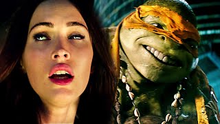 April meets The Ninja Turtles for the first time Teenage Mutant Ninja Turtles CLIP