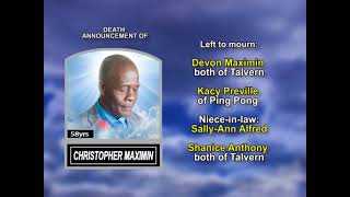 Christopher Maximin long