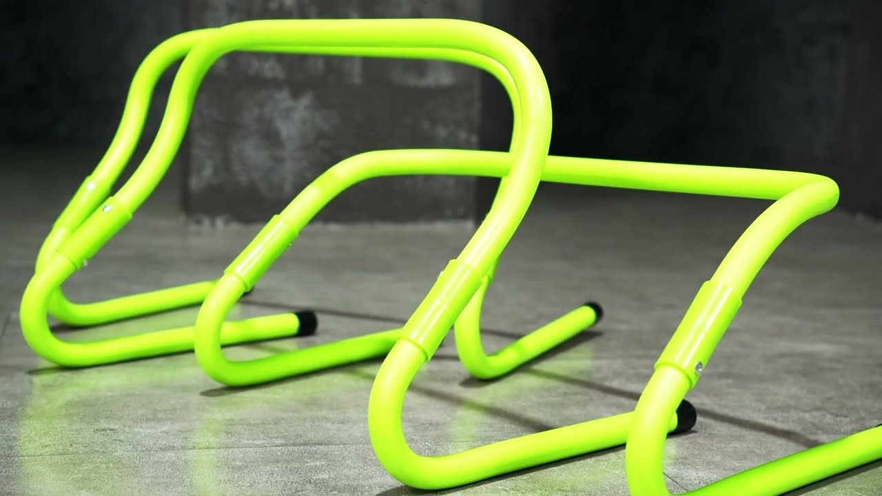 Ostacoli Di Agilità Voodans Regolabili In Altezza (da 76 A 107 Cm) - Set Da 1 O 2 Pezzi Per Allenamento Sportivo - 3