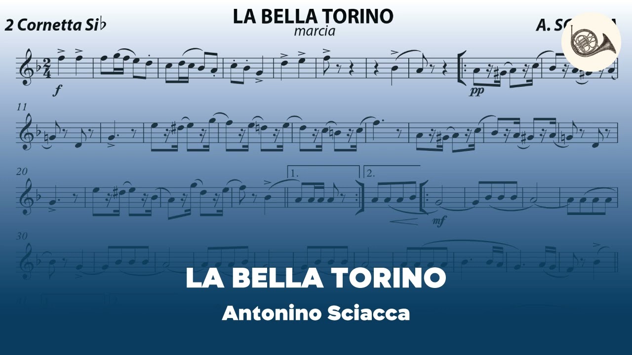 LA BELLA TORINO marcia di Antonino Sciacca (adattamento V. Lotta)