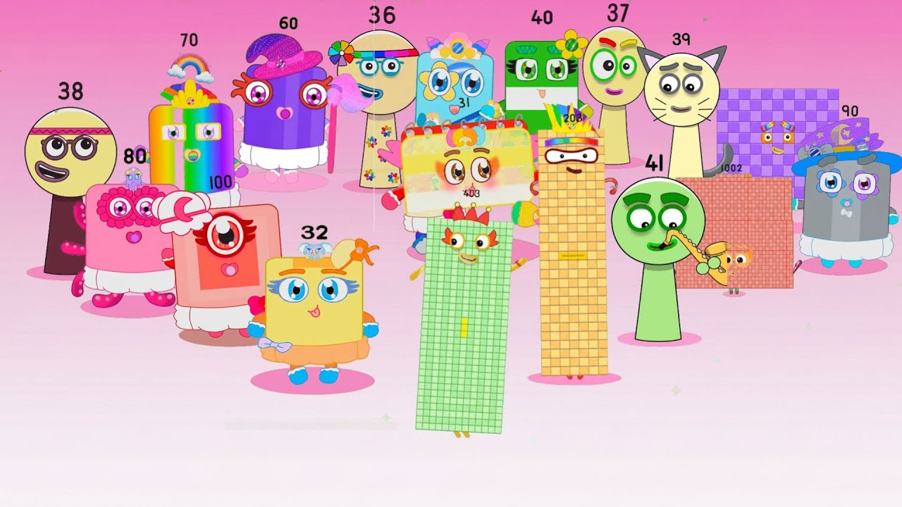 Sprunki OC Numberblocks (1~100)– Full Evolution Showcase - YouTube