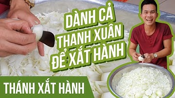 Chuyện lạ #18: Trai đẹp 6 múi xắt hành tây nhanh kỷ lục 30 phút 10 ký phụ nữ còn phải nể