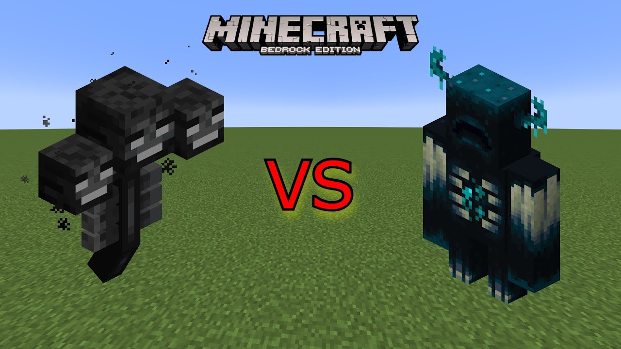 Wither vs Warden : r/Minecraft