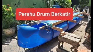 Membuat Perahu Drum Berkatir Sederhana