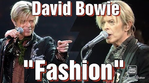 David Bowie, Fashion