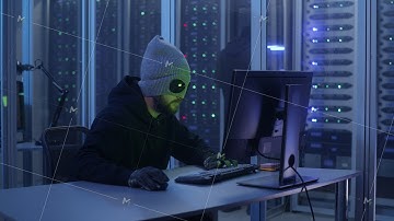 Hackers breaking into a data center