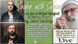 Seshin&#39; with Swami - Episode 10 - We go Live with +LIVE+!