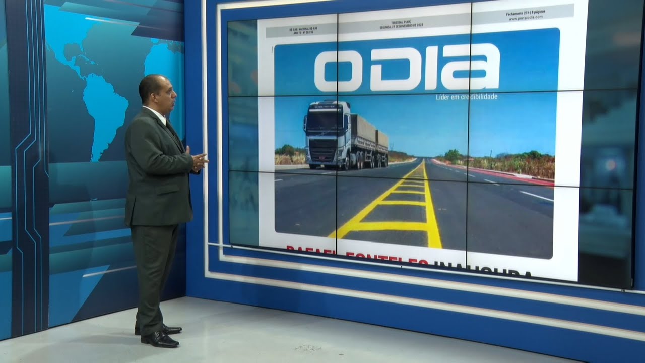 Confira o que é destaque no Jornal O Dia News 27 11 2023