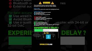 ⚠️ Audio Delay Test for Drummers or audiophile | Visual Click Track #latency