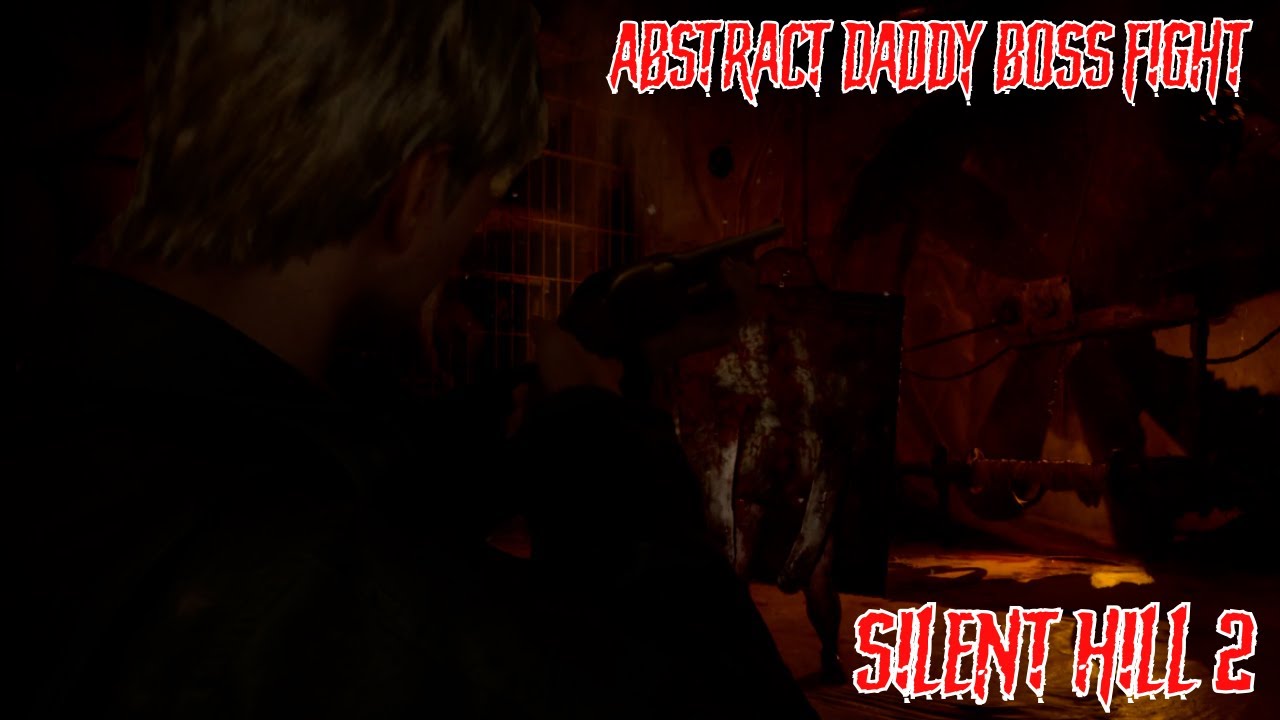 Silent Hill 2 Remake - Abstract Daddy Full Boss Fight - YouTube