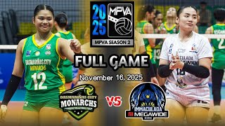  Game Dasmarias Vs Negros Immaculada  Mpva Season 2  November 16 2025