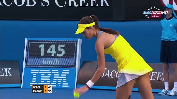 [FULL HD] Radwanska - Ivanovic Australian Open 2013 - 1080p