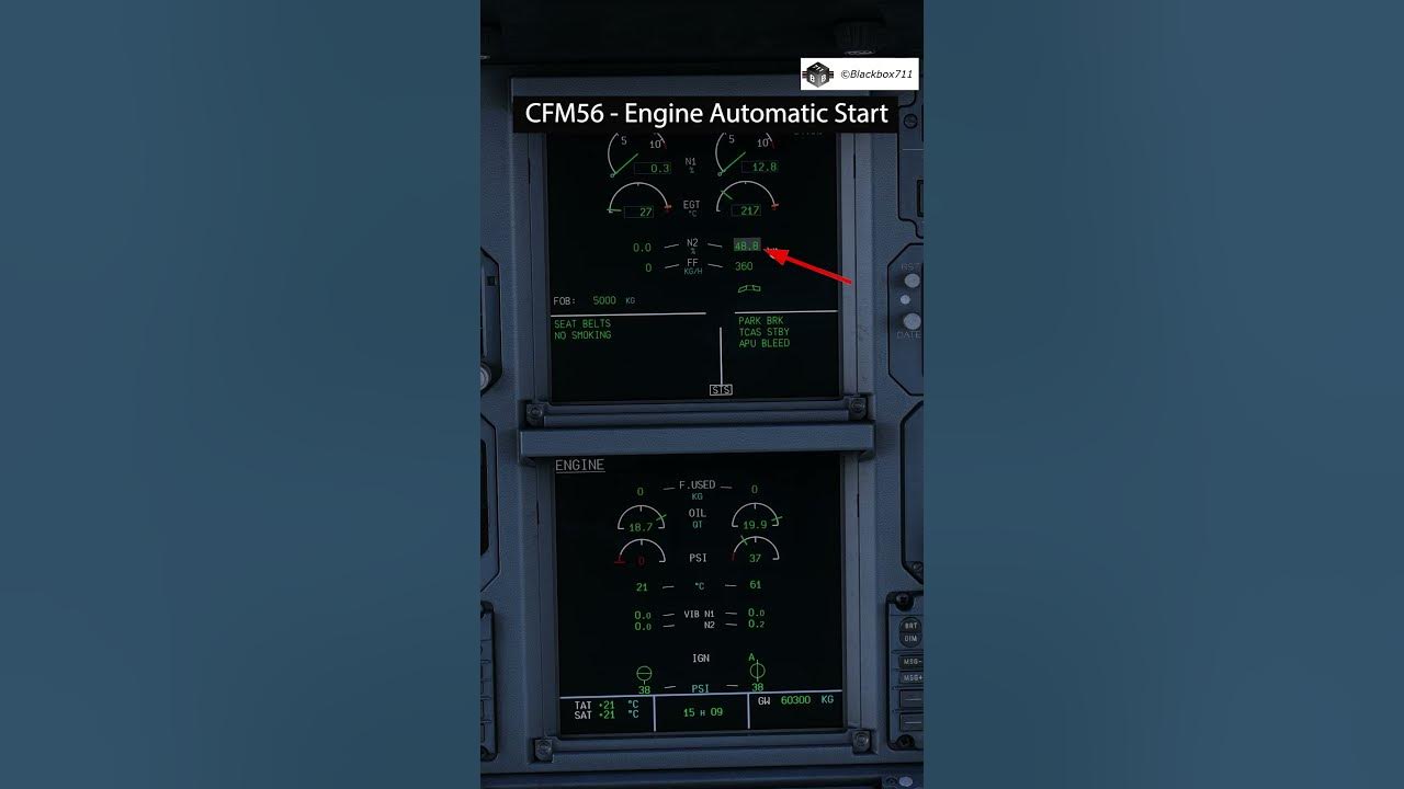 MSFS FENIX A320 - Automatic Engine Start - YouTube